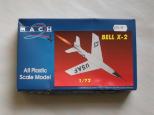 MACH 1/72 040 BELL X-2
